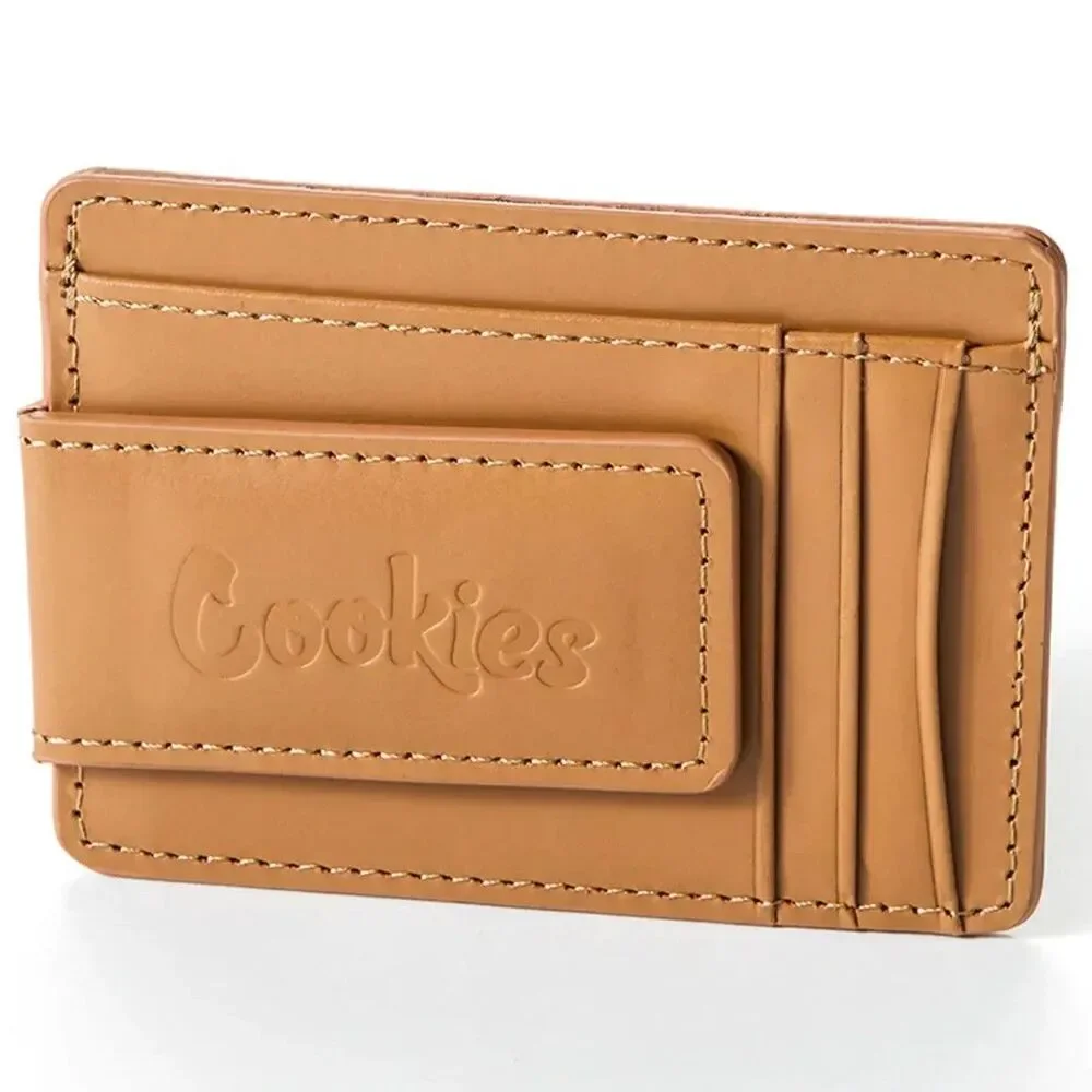 Cookie's BIG CHIPS AND COOKIE MONEY CLIPS LEATHER CARD HOLDER